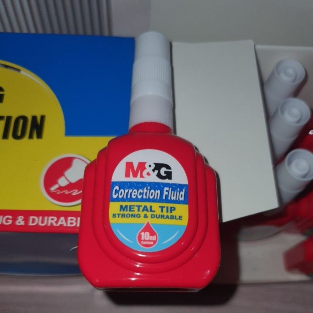

Correction fluid stipo tipe X penghapus bolpen merk m&g