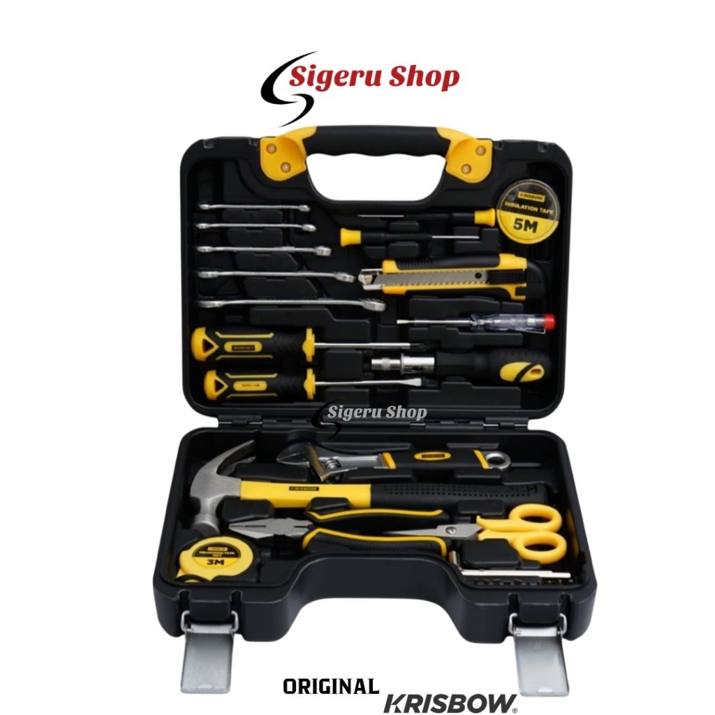 Krisbow Tool Set 33 pcs / Krisbow Tool Kit 33 pcs