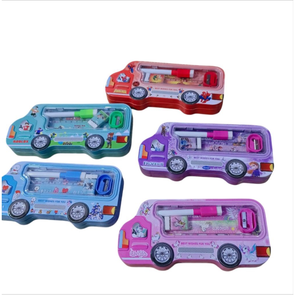 

TEPAK KALENG MOBIL FRE PENSIL, RAUTAN, PENGHAPUS, PENGGARIS