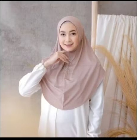 F (F16) HIJAB BERGO NON PET / HIJAB INSTAN NON PET/HIJAB JERSEY NON PET
