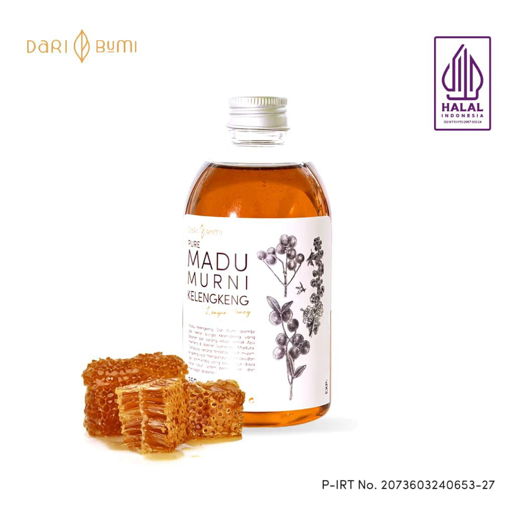 

Madu Murni Kelengkeng 350gr Raw Honey Dari Bumi