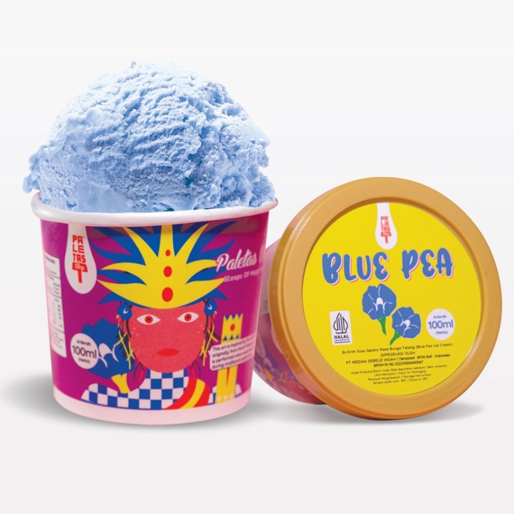

Ice Cream Paletas Wey Scoop Blue Vanila