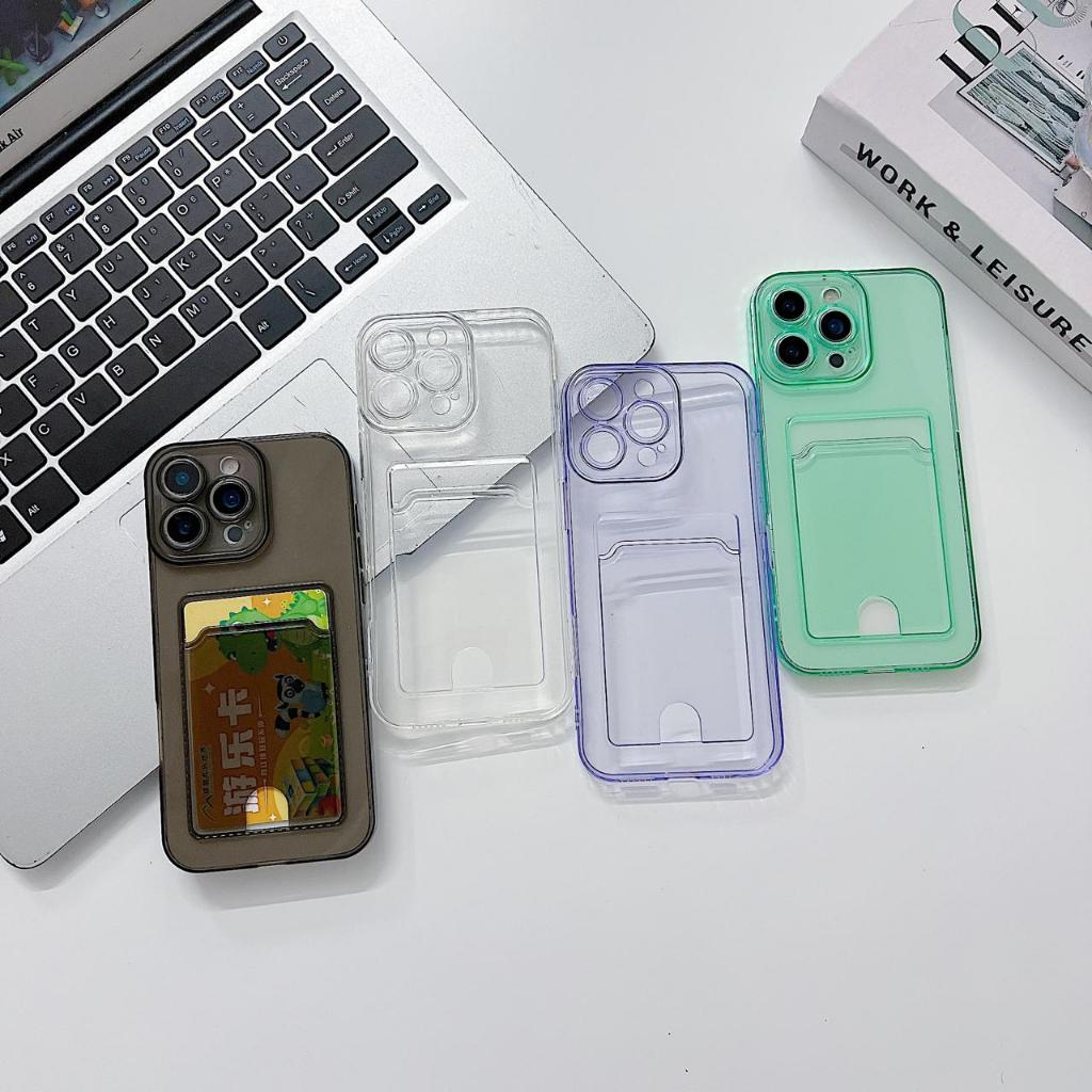 CASE CLEAR CARD HOLDER POCO M3 PRO/ M4/ M4 PRO/ M5/ M5S/ X6/ X6 PRO/ X5/ X5 PRO/ X3/X3 PRO/ X3 GT (J