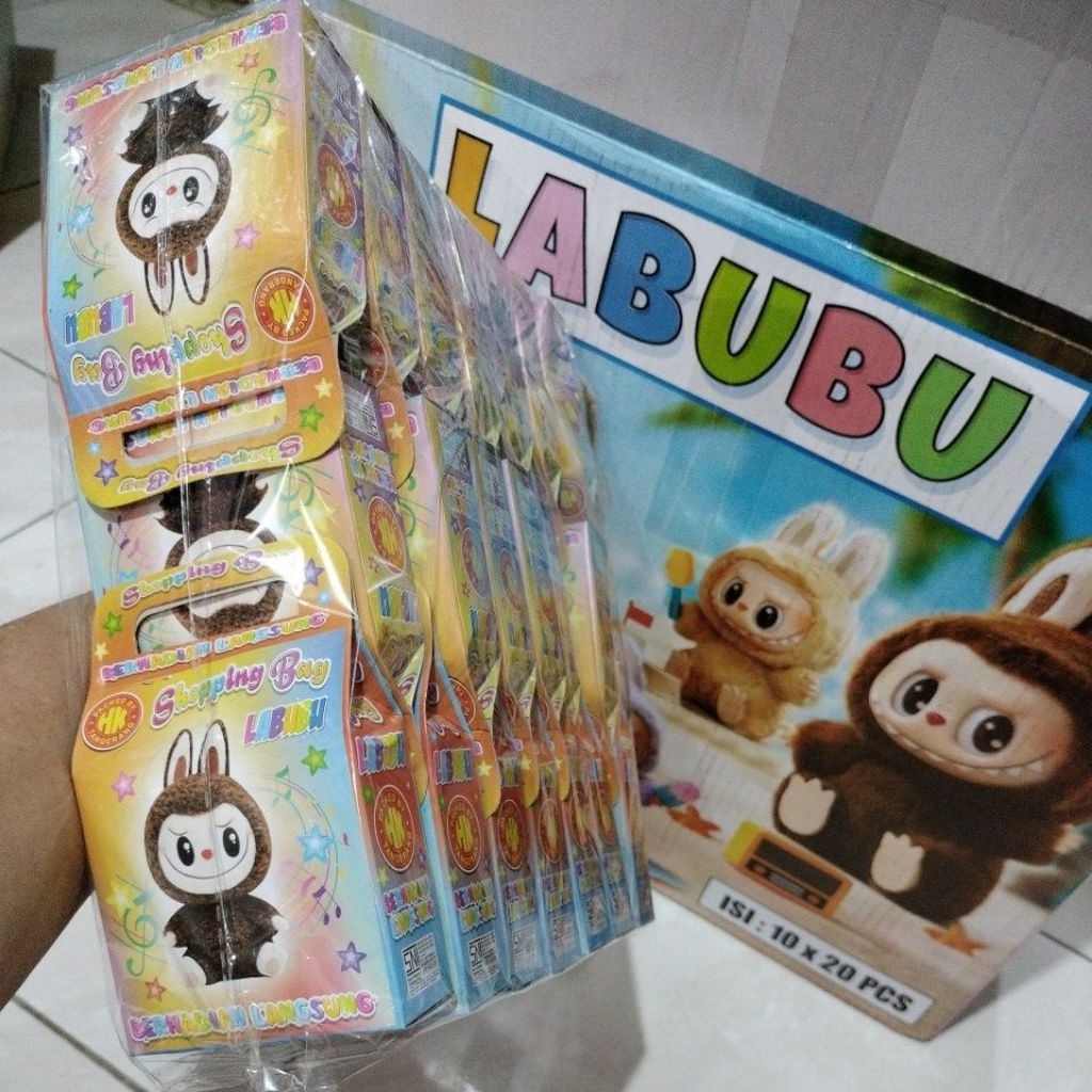 

Kotak Berhadiah Lansung Labubu Shopping Bag 20pcs
