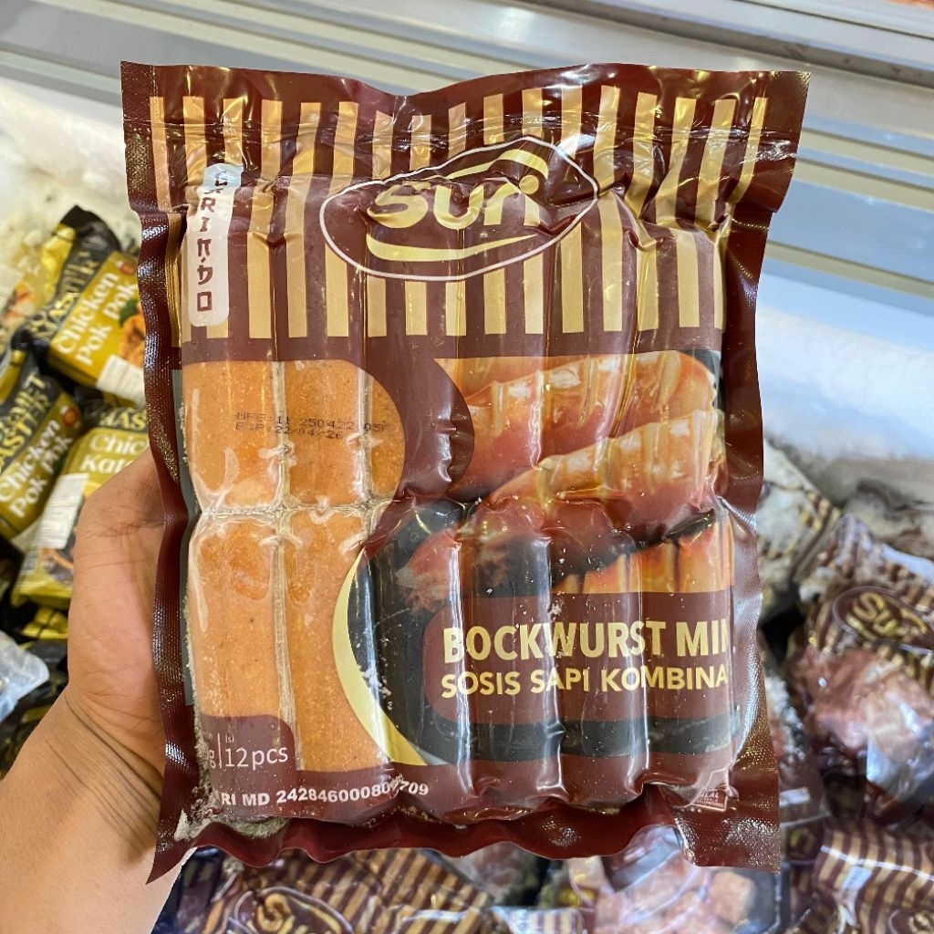 

SURI - BOCKWURST SAUSAGE 500 GR