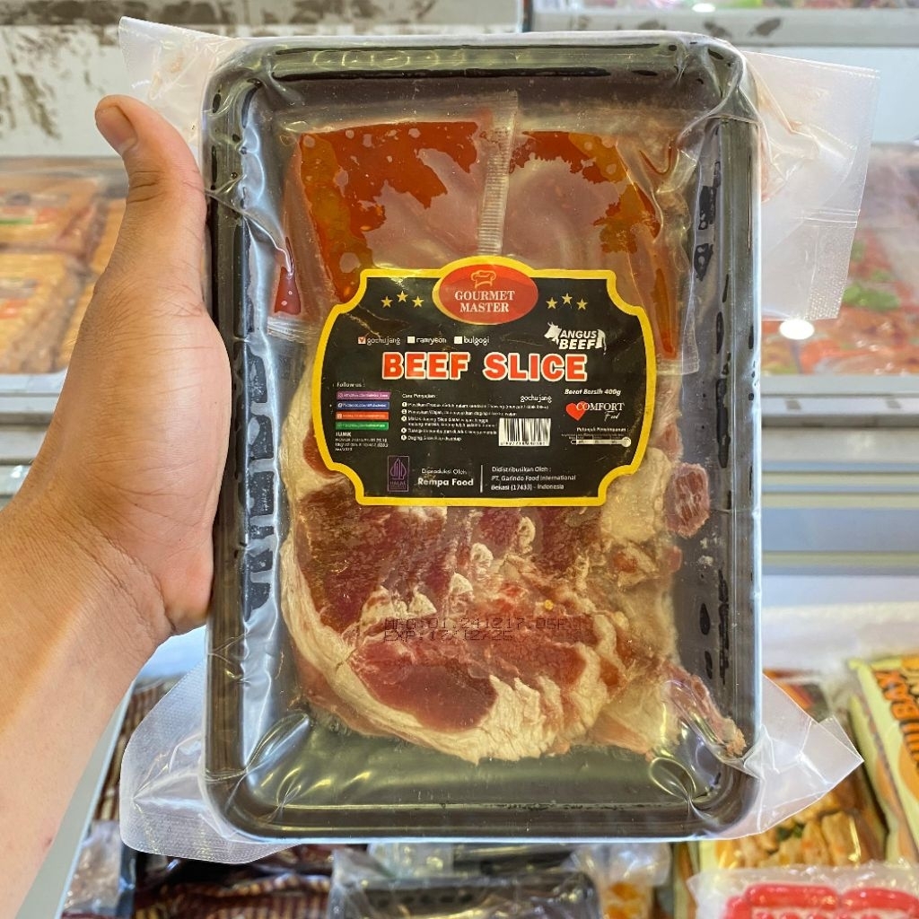 

GOURMET MASTER - BEEF SLICE GOCHUJANG 500 GR