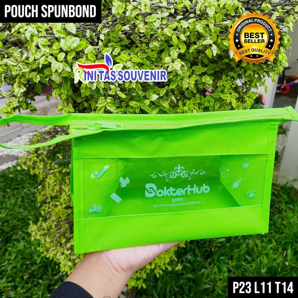 

Pouch Obat Bidan/Mantri Bahan Spunbond Mix Mika 0,13 Pouch Khitan Murah Bisa COD