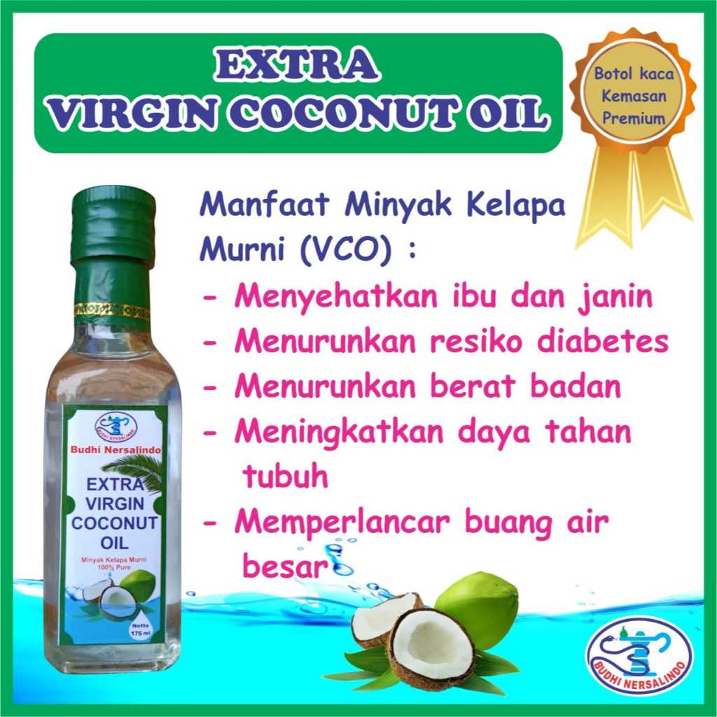 

EXTRA VIRGIN COCONUT OIL VCO 175 ML