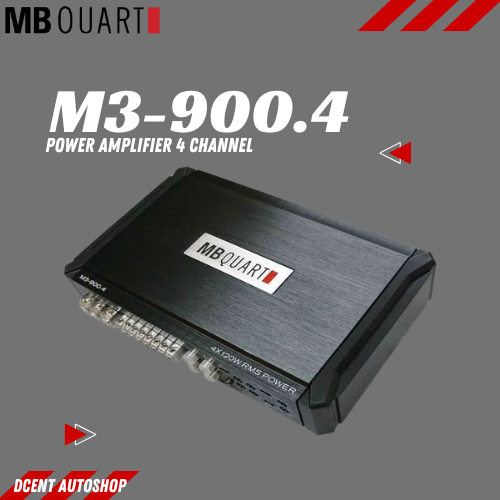Power Amplifier MB QUART M3-900.4 - Power Amplifier 4 Channel - 100% Original