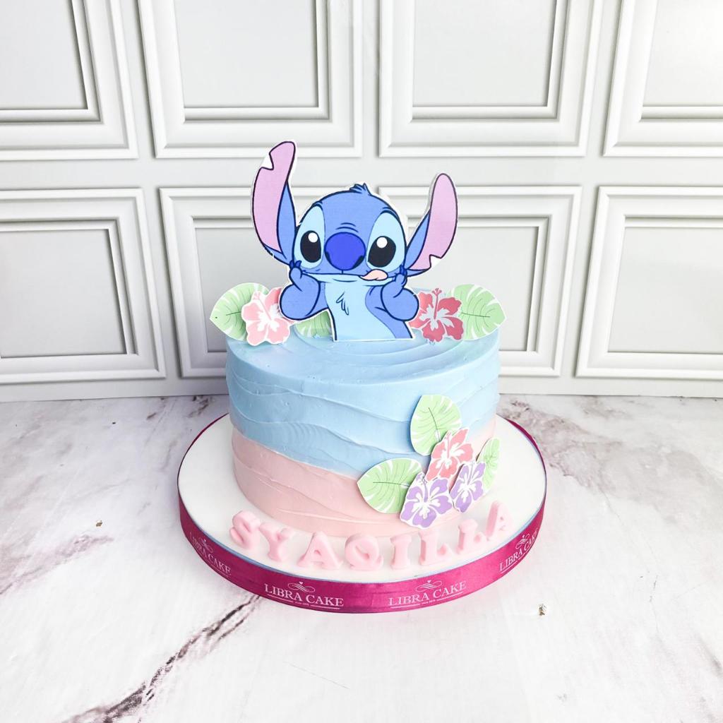 

Kue Ulang Tahun/Birthday Cake/Kue Ultah Tema Stitch/Cake Stitch Topper/Kue Birthday Jakarta