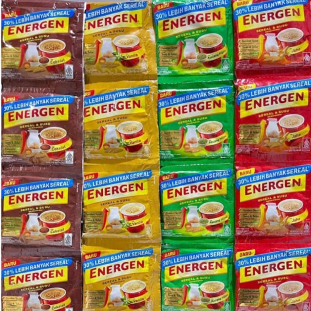 

energen 1renceng isi 10set sumua rasa