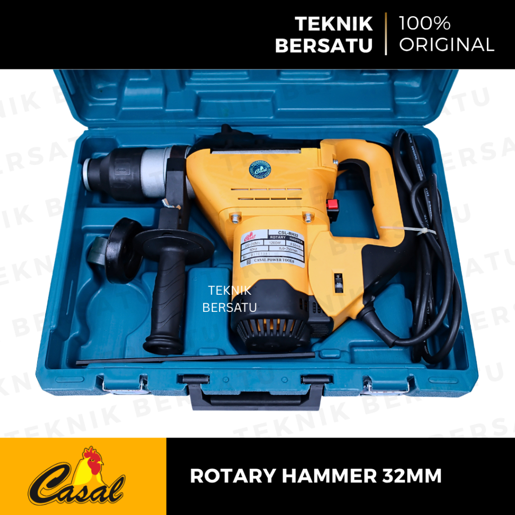 Mesin Bor Beton Listrik 32mm | Electric Rotary Hammer Drill CSL-RH32