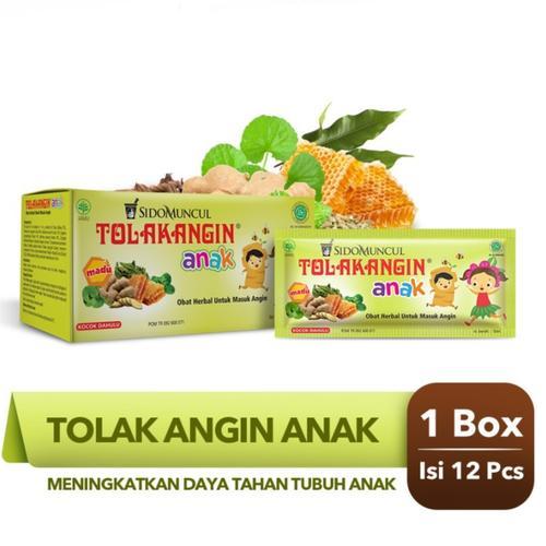 

SidoMuncul Tolak Angin Anak Cair [10 ml/ 12 Sachet/ Box]