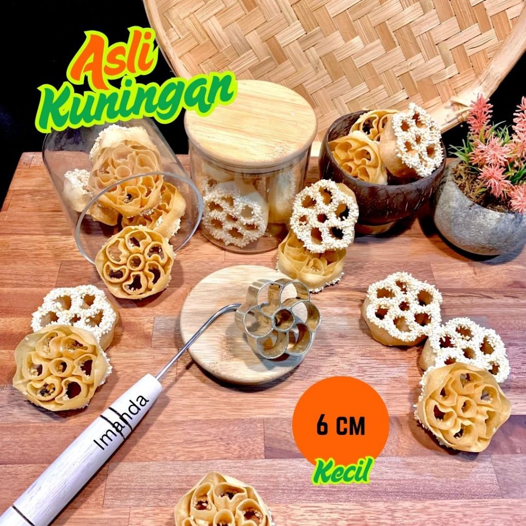 Cetakan Kembang Goyang Kecil 6 cm