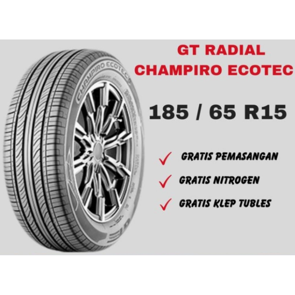 Ban Mobil GT Radial Champiro Ecotec 185/65 R15 Veloz Mobilio Ertiga