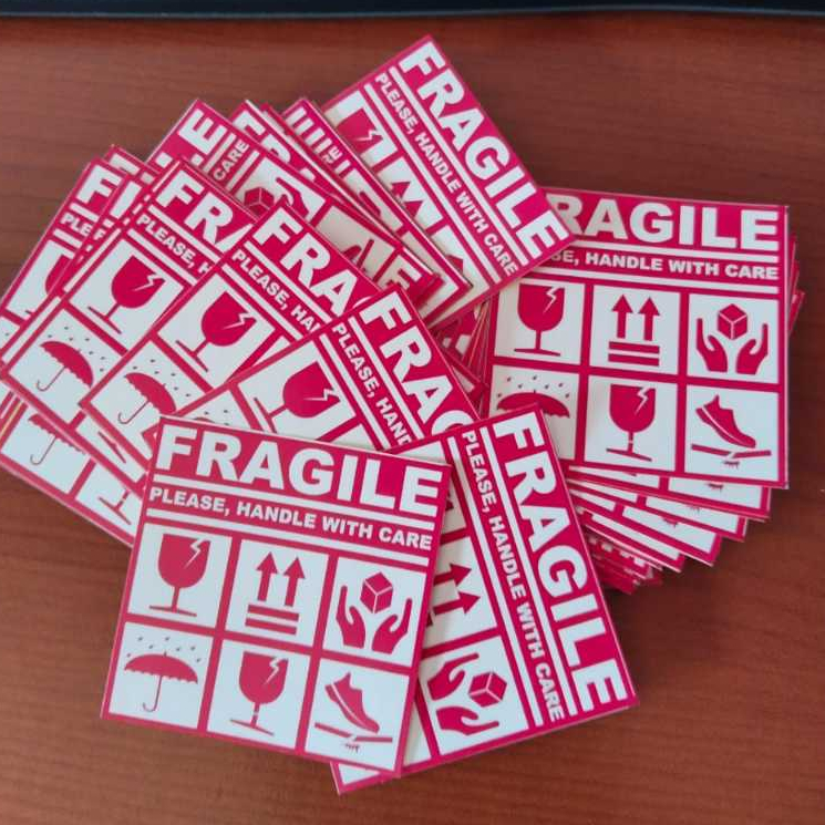 

Stiker Fragile murah