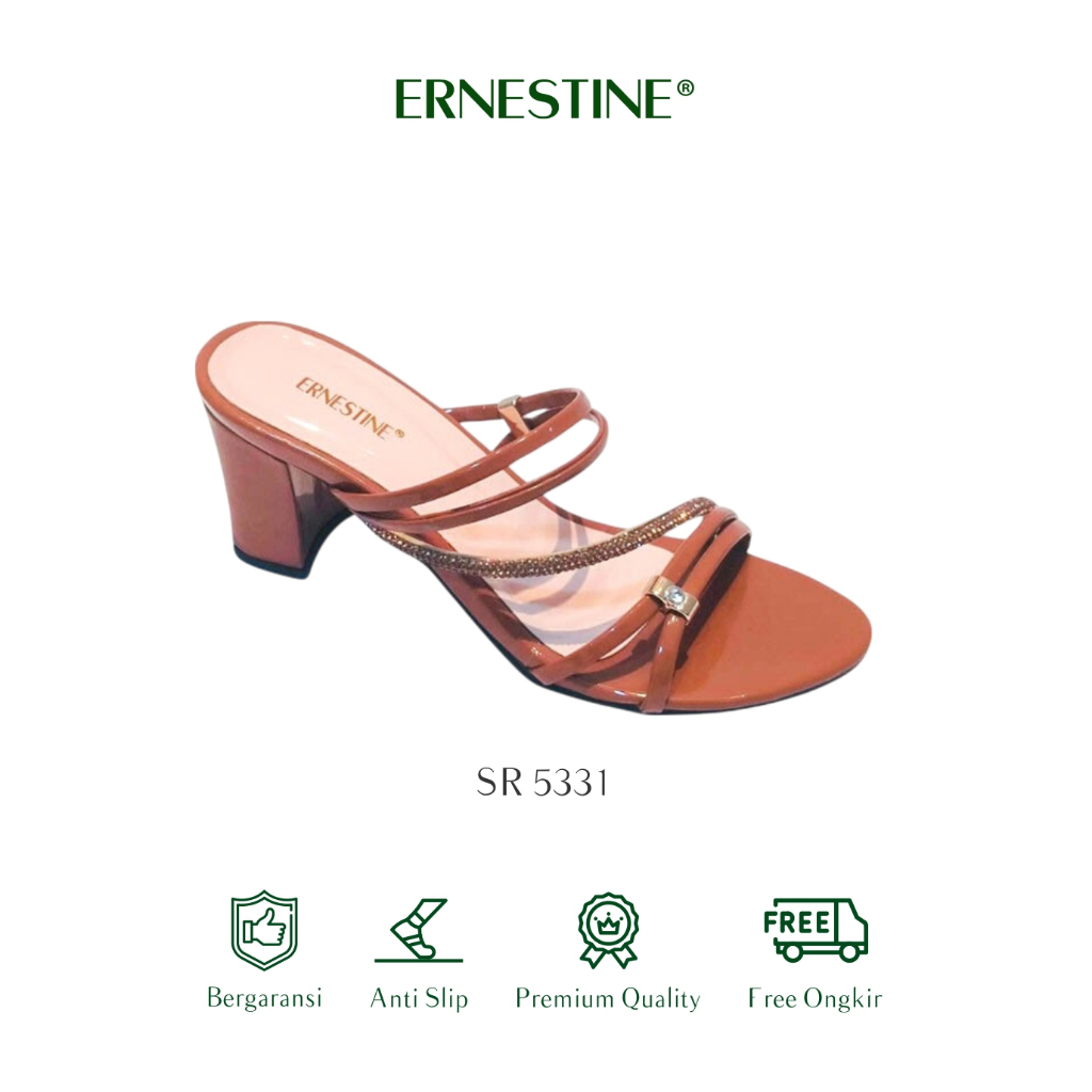 Sandal Pesta/Heels Wanita Limited Edition Type SR 5331 ERNESTINE COLLECTION