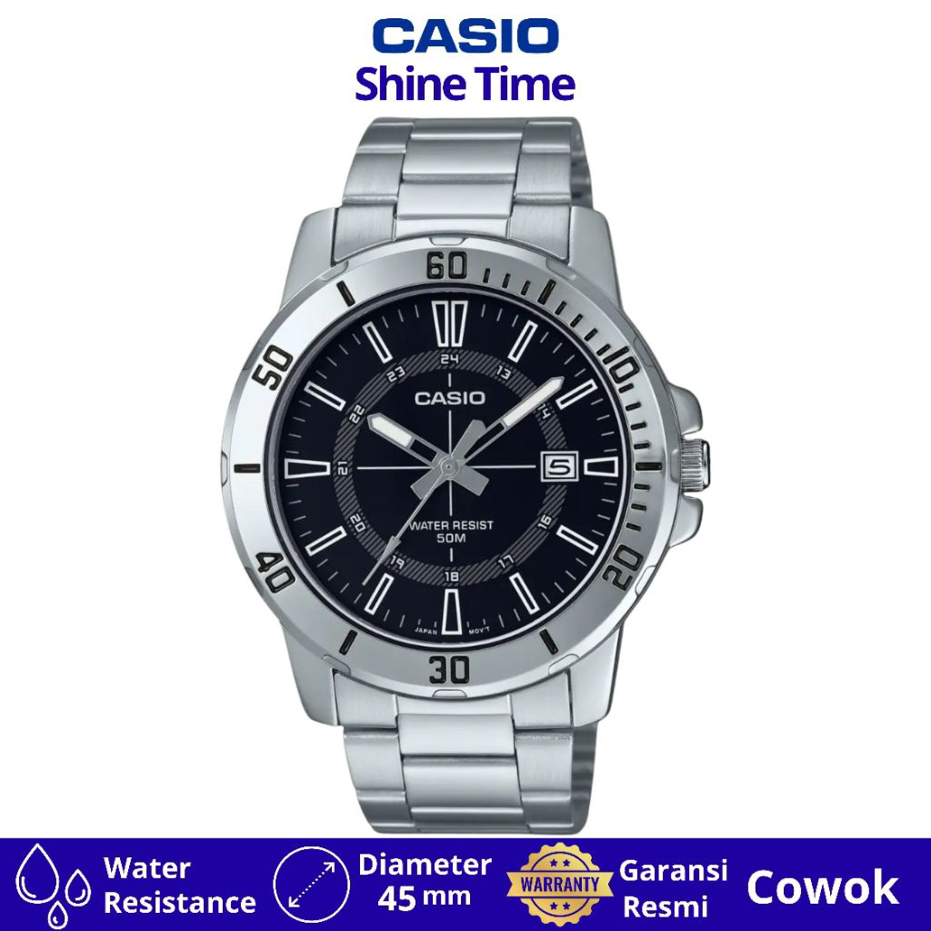 Jam Tangan Pria Casio MTP-VD01D-1CVUDF Casio Analog