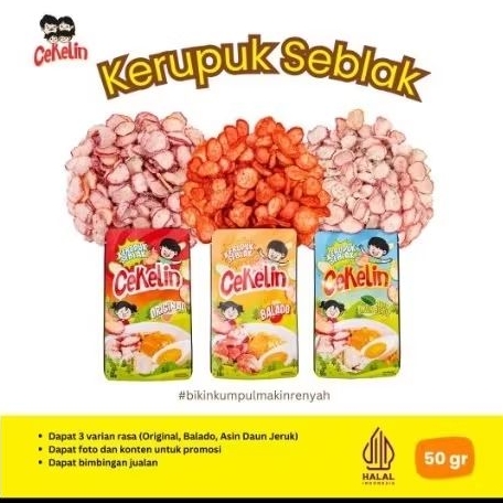 

cekelin kerupuk seblak