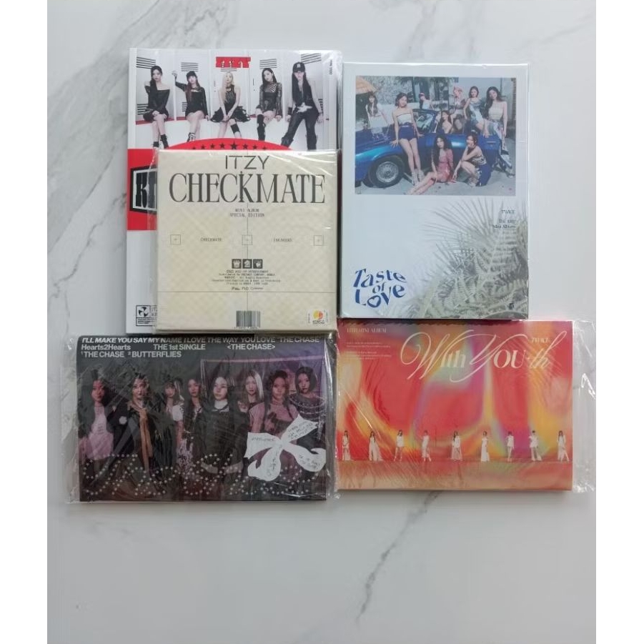 WTS album only digipack jeongyeon ready to be twice feel speacial, formula of love, ready to be, wit