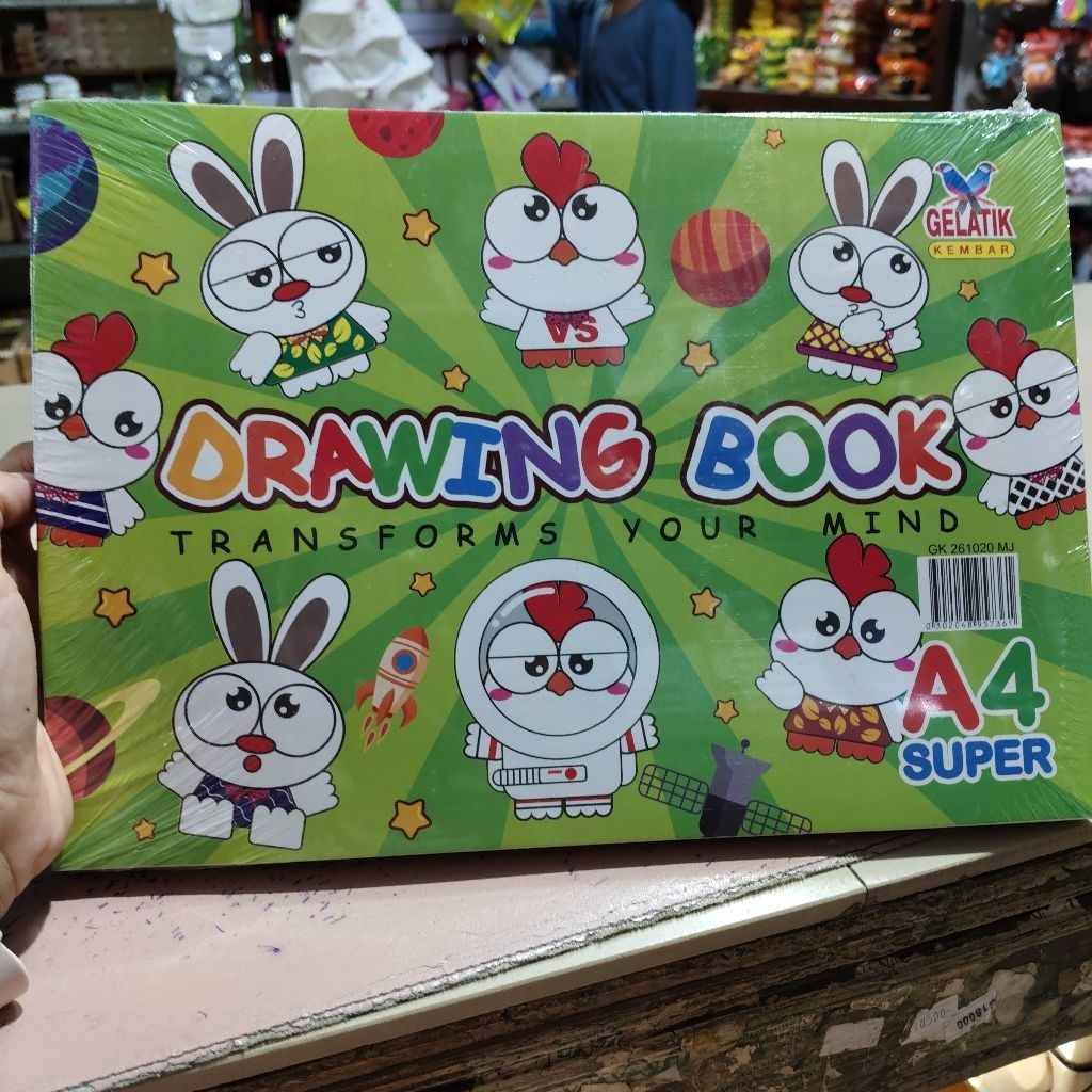 

Buku Gambar Gelatik Kembar A4 1 pak isi 10 buku