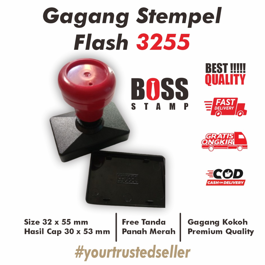 

Gagang Stempel Flash Ukuran 3255