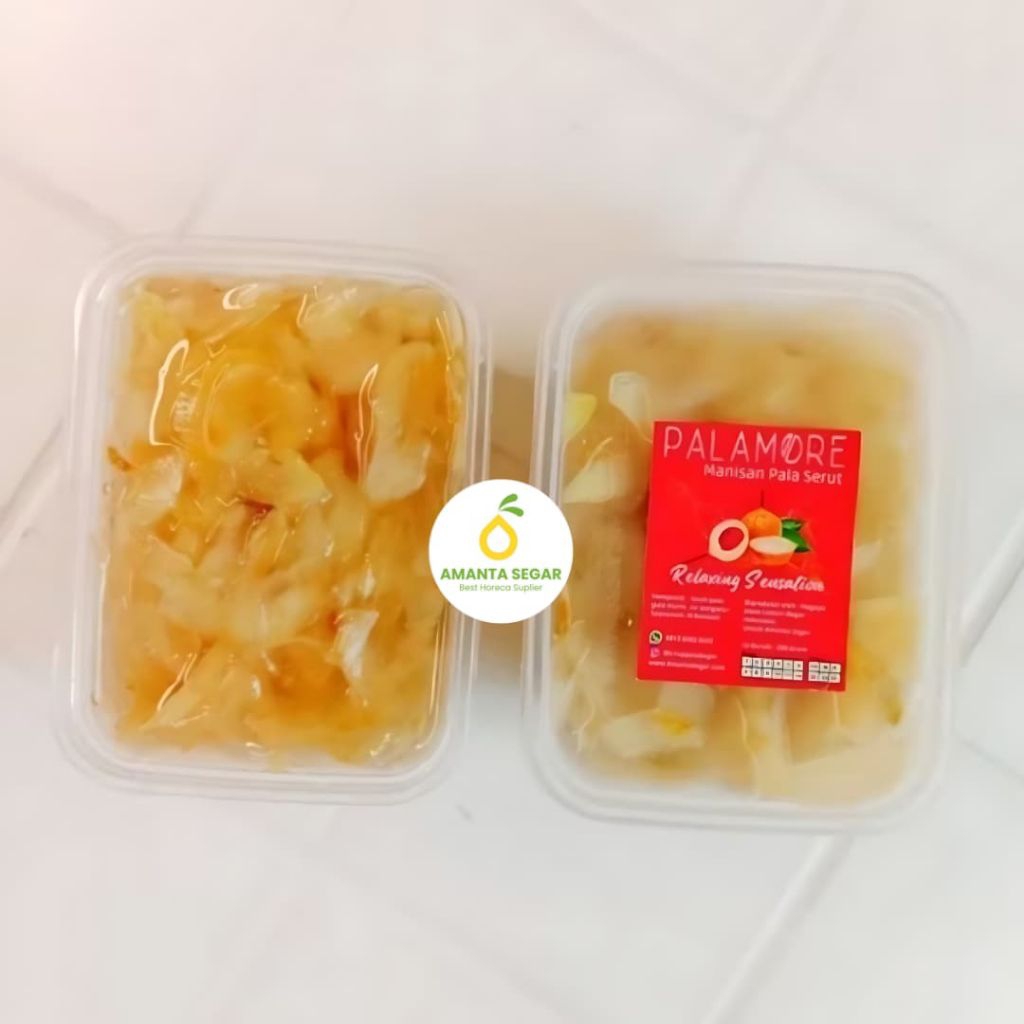 

Amanta Segar Bogor | Manisan Buah Pala Serut 200gram Oleh Oleh Khas Bogor Pala Serut Tipis Tipis Toping Buah Pala Amanta Segar