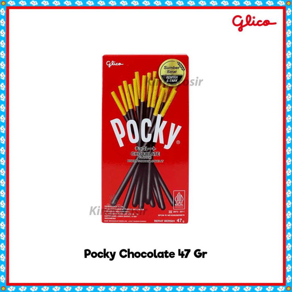 

Glico Pocky Reguler Pack (1 Pcs) Stik Biskuit Renyah