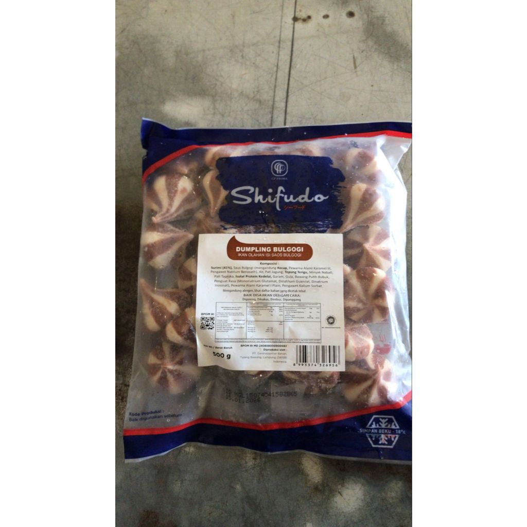

SHIFUDO BULGOGI DUMPLING 500GR