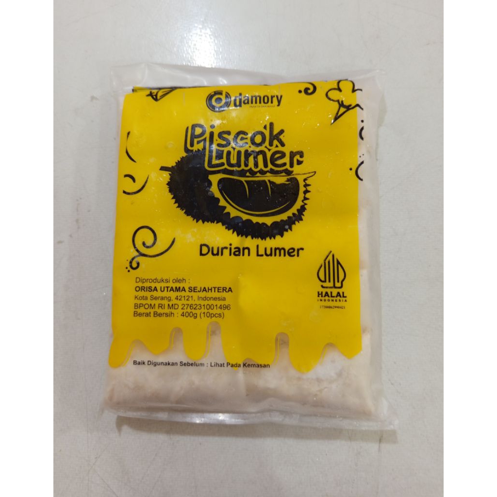 

DAMORY piscok rasa durian lumer 400gram