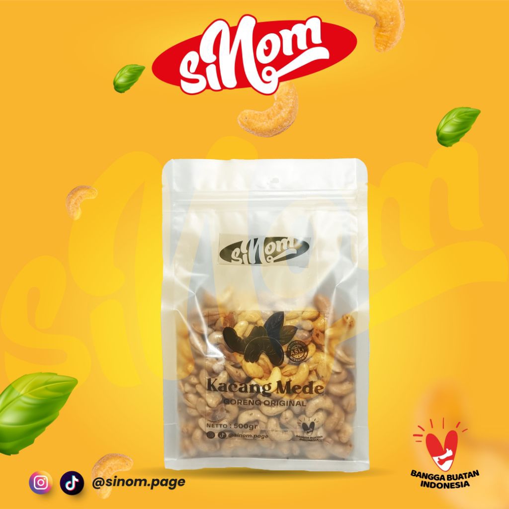 

Sinom Kacang Mede Super Goreng Original 500gr | Camilan Lokal - Snack Untuk Keluarga, Cocok Hampers
