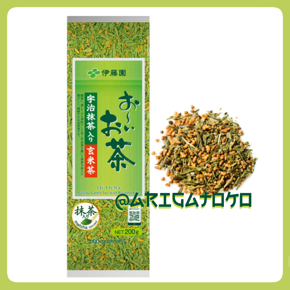 

Ito En ITOEN Genmaicha Oi Ocha Brown Rice Tea with Matcha