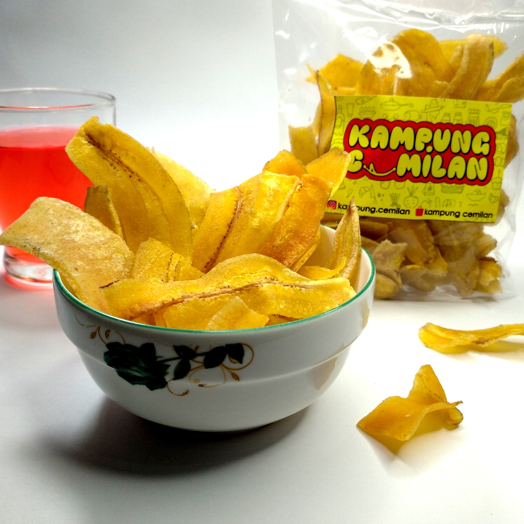 

KERIPIK PISANG 250 GR/ KERIPIK/ SNACK/ JAJANAN/ CEMILAN