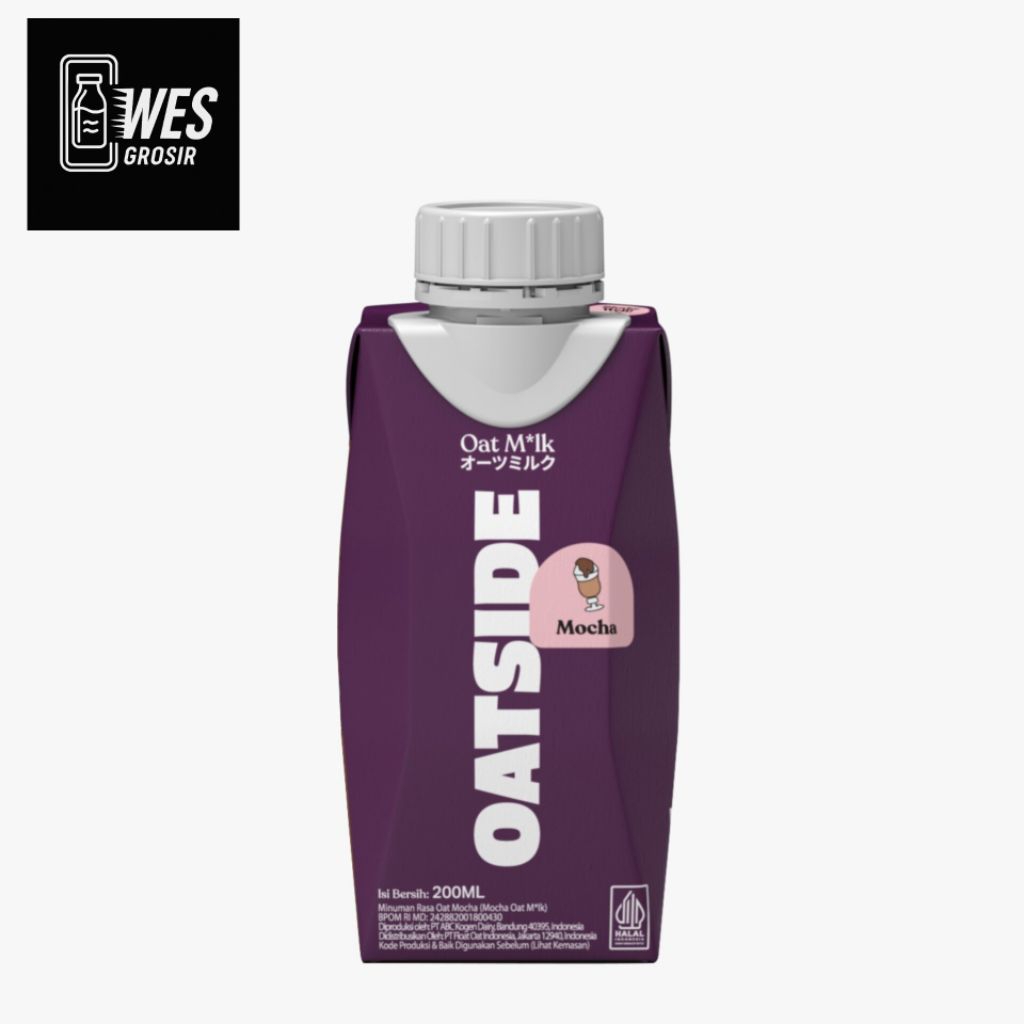 

OATSIDE OAT MILK MOCHA 200 ML CAPS (UHT SUSU CAIR)