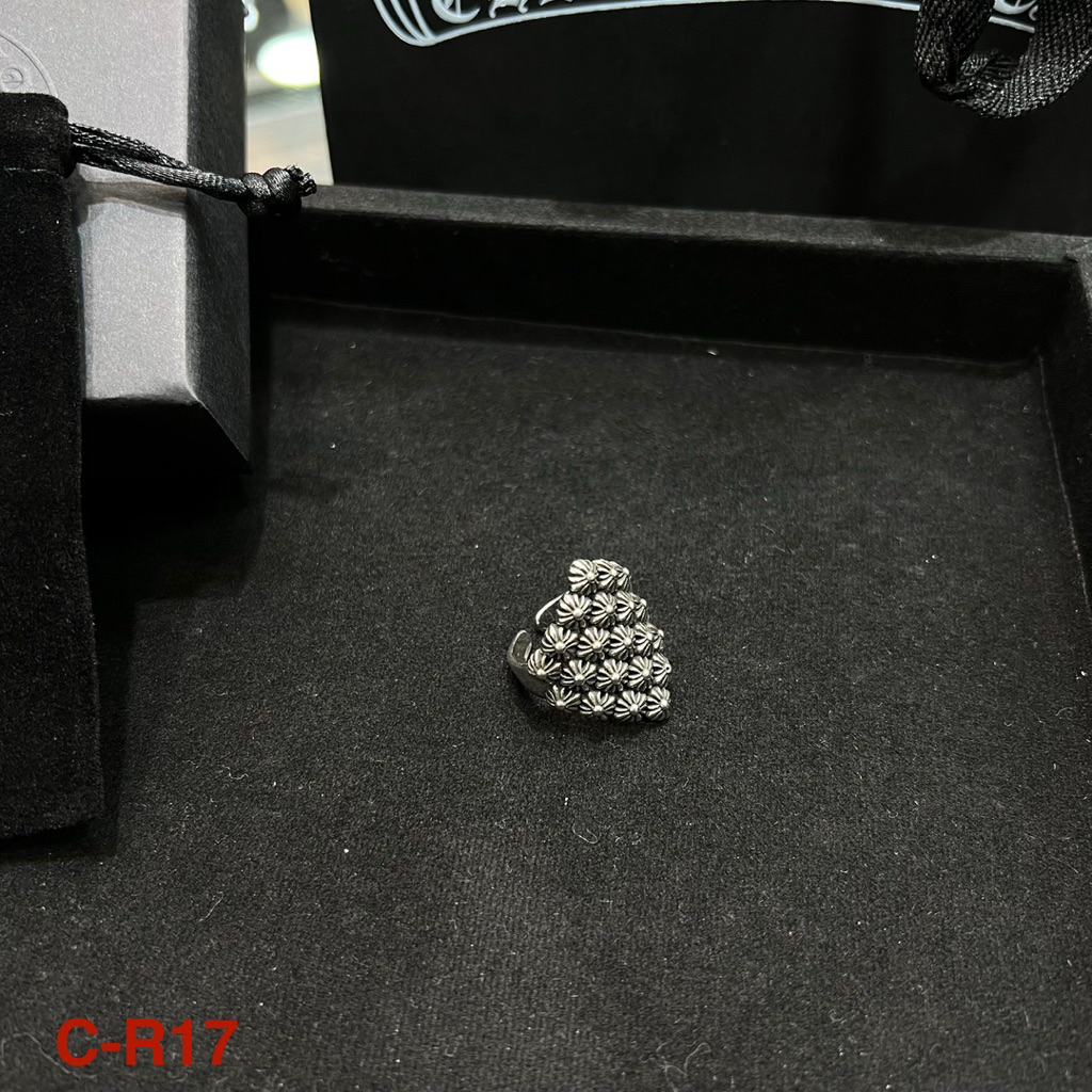 Cincin Pria CHR Custome Floral S925 Ring PM