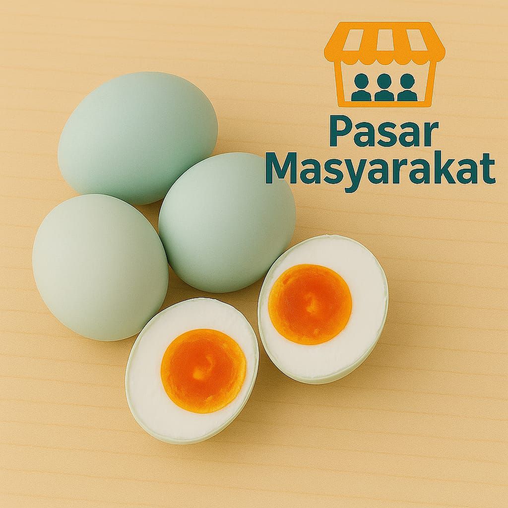 

Telur Asin Bebek Matang Pasar.Masyarakat