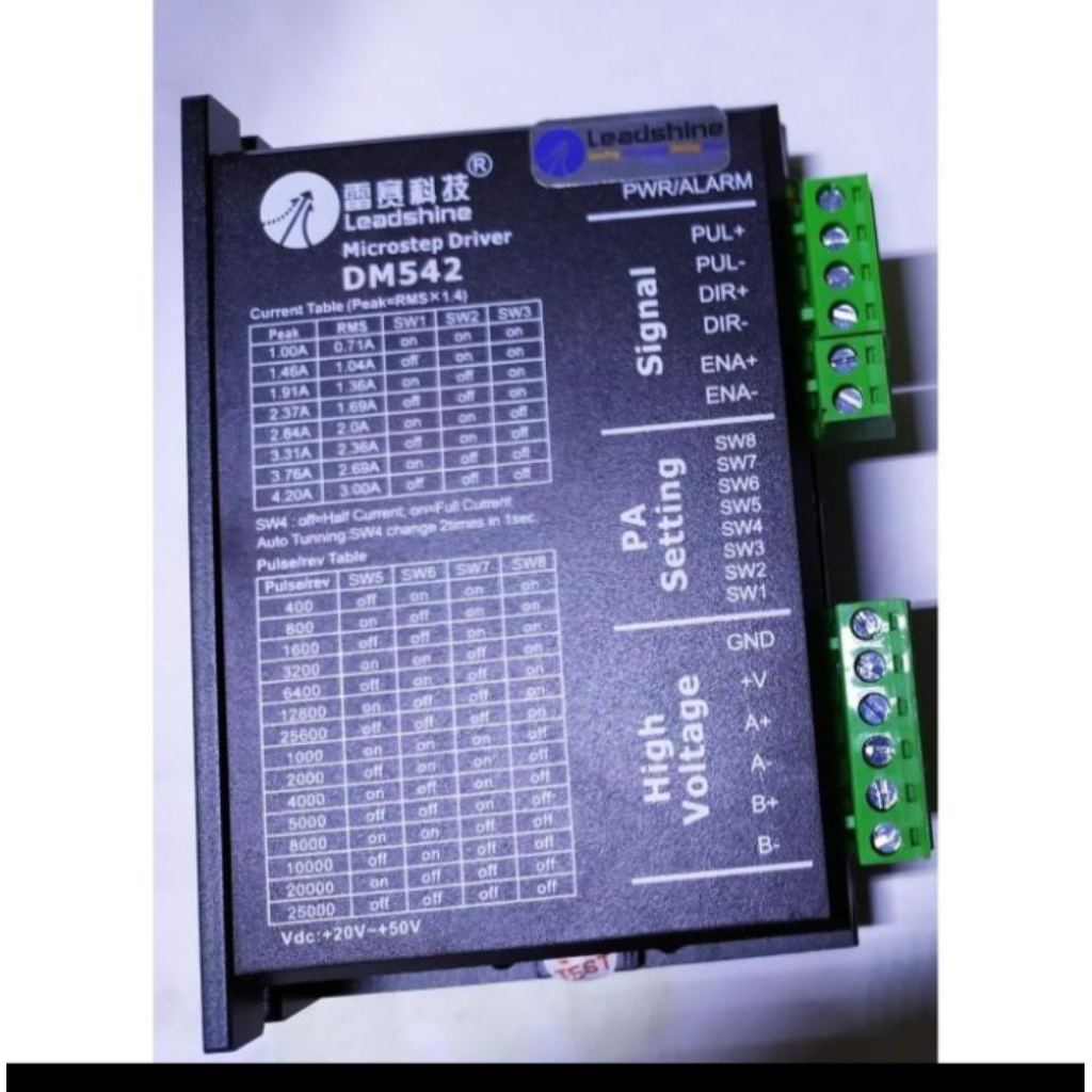 Leadshine DM542/ DM542/ DM556 stepper motor driver