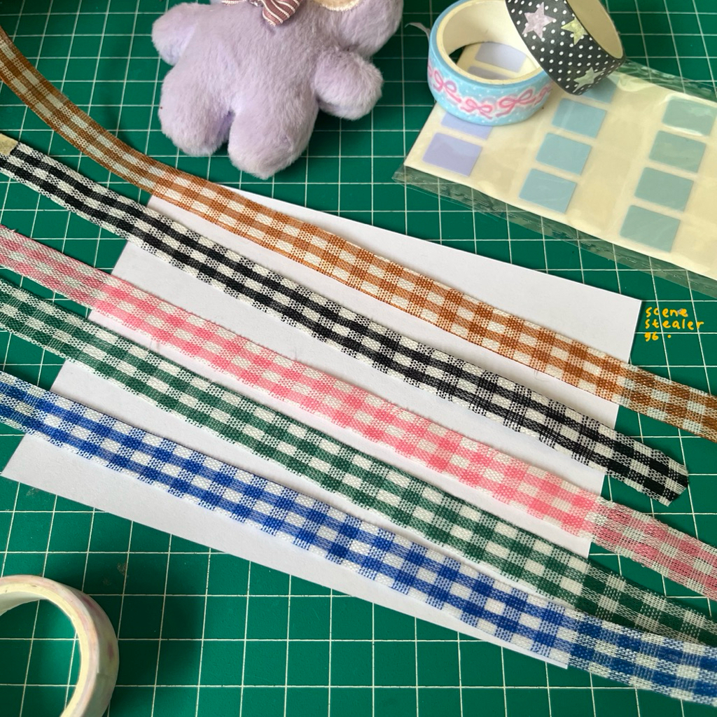 

TALI PITA GINGHAM WARNA WARNI PER 1 M