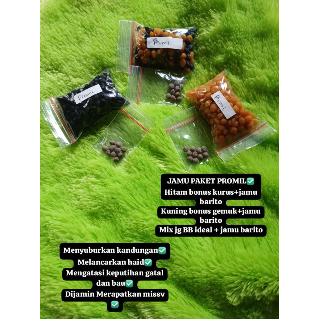 

paket JAMU UMI/NENE + jamu BARITO untuk promil