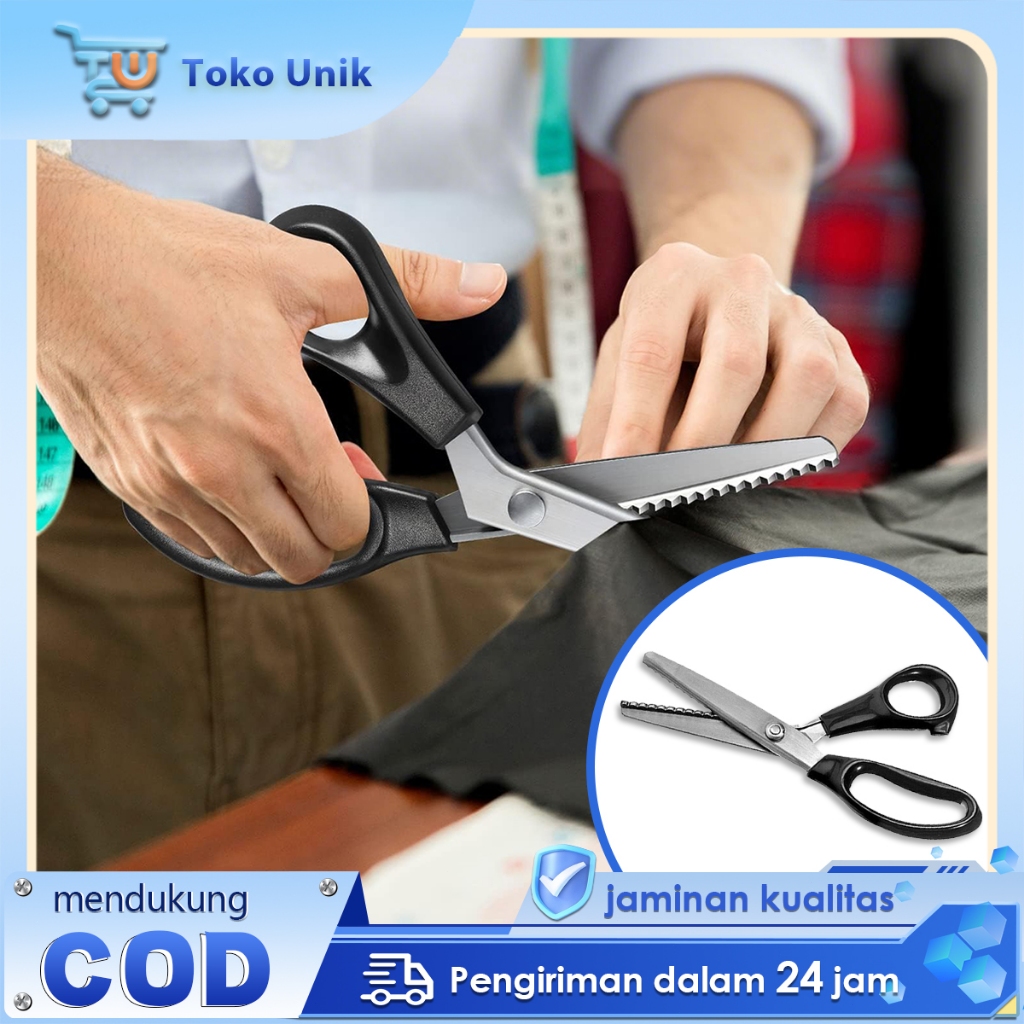 

Gunting Gerigi Bulat Gunting Kain Kertas Gelombang Gunting Kain Penjahit Untuk Jahit Kerajinan