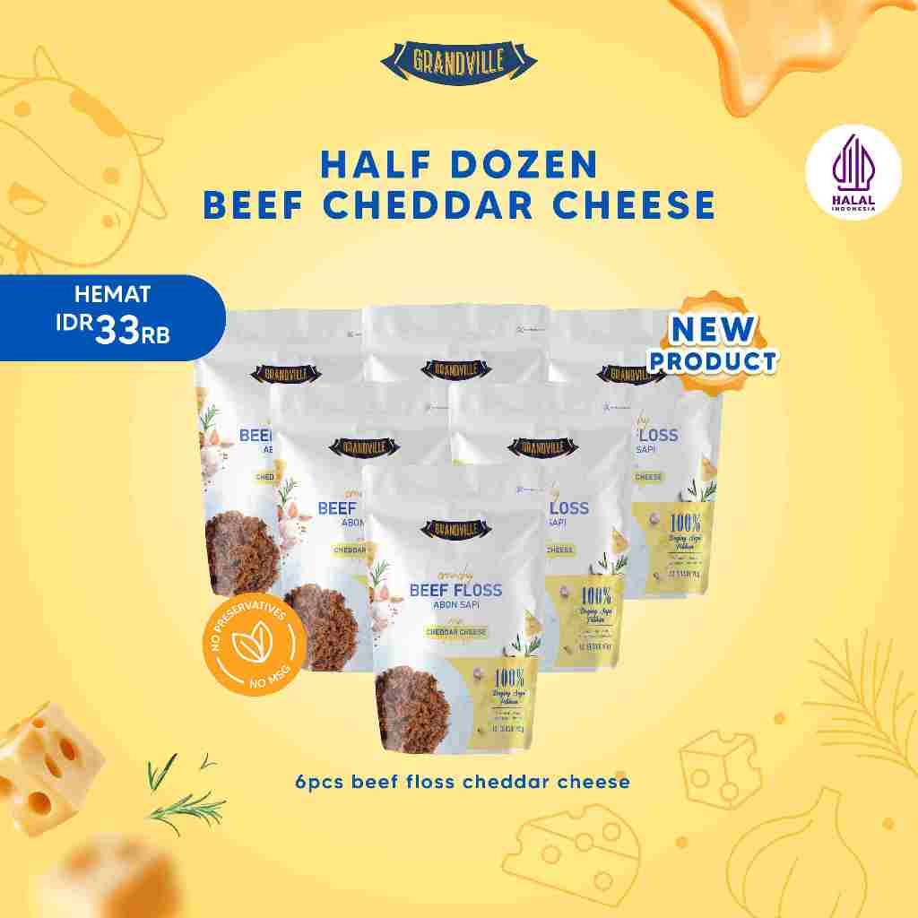 

Grandville Abon SAPI Cheddar Cheese Half Dozen