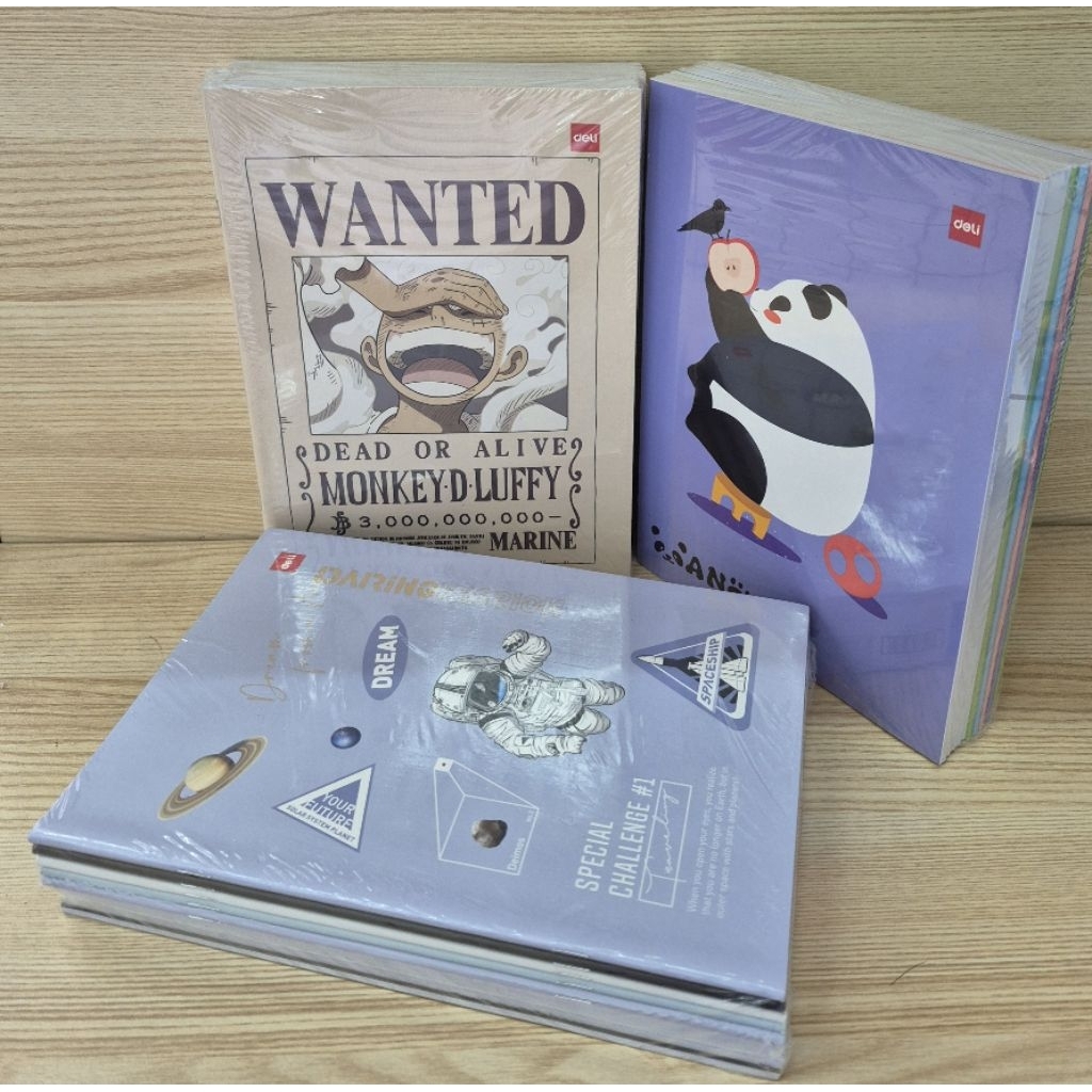 

(COD)Deli Buku tulis 42 lembar boxy