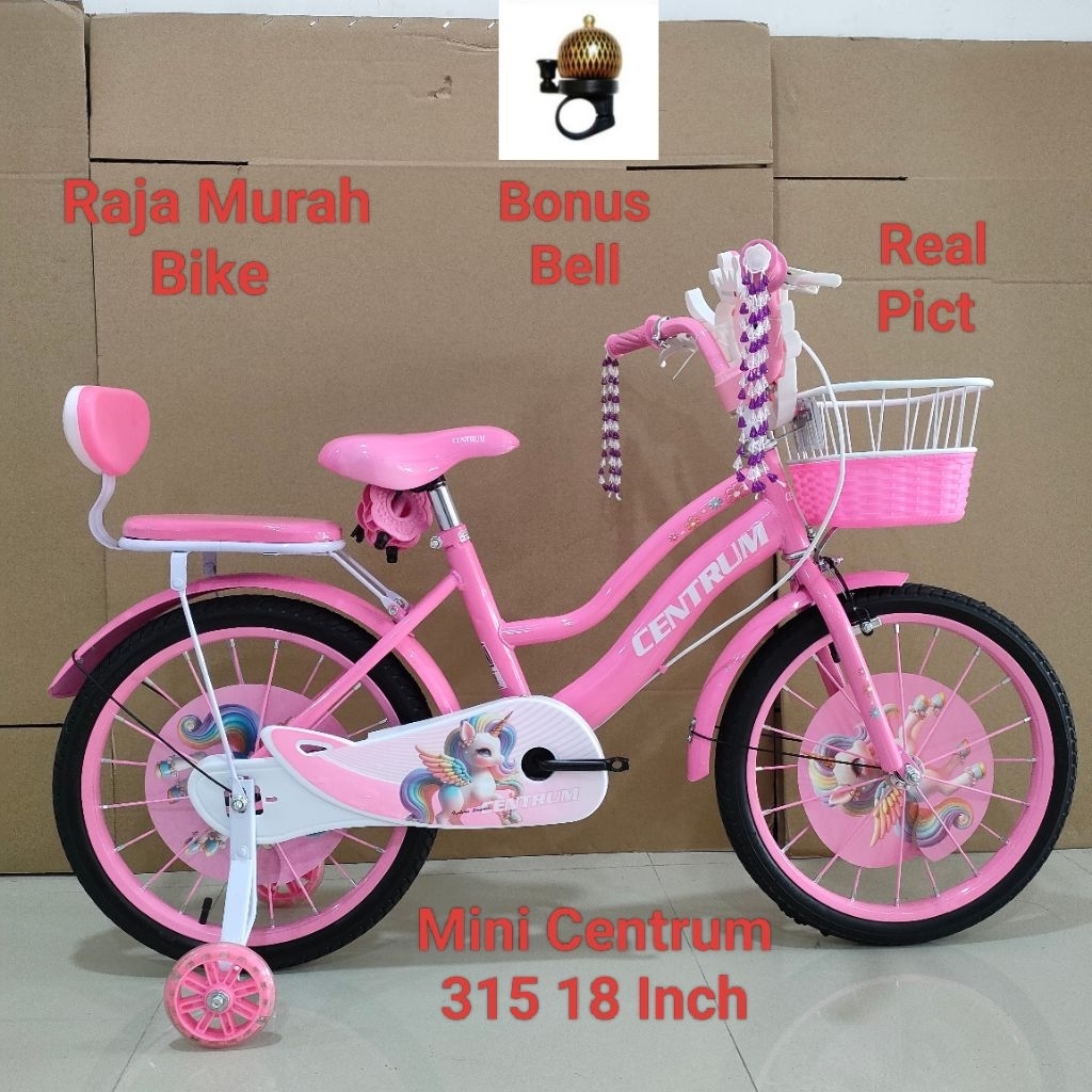 Sepeda Anak Perempuan Mini 18 Inch Centrum 315 Sepeda Anak Mini Centrum 315 18 Inch