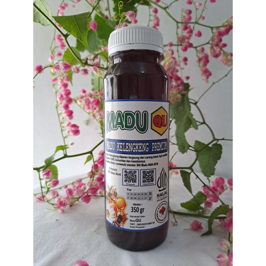

350 Gr - Madu QU - MADU KELENGKENG PREMIUM