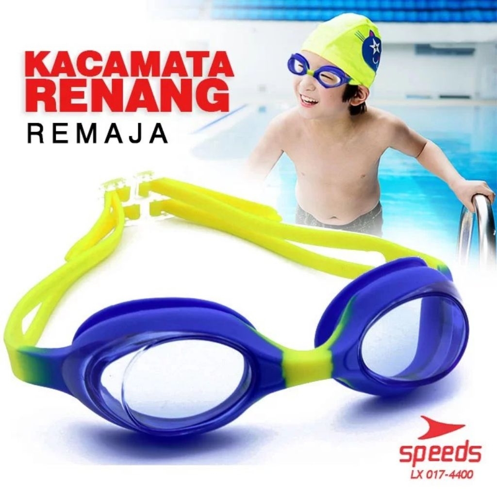 Kacamata renang speeds LX -4400 kacamata renang anak cewek cowok kacamata renang anak laki-laki