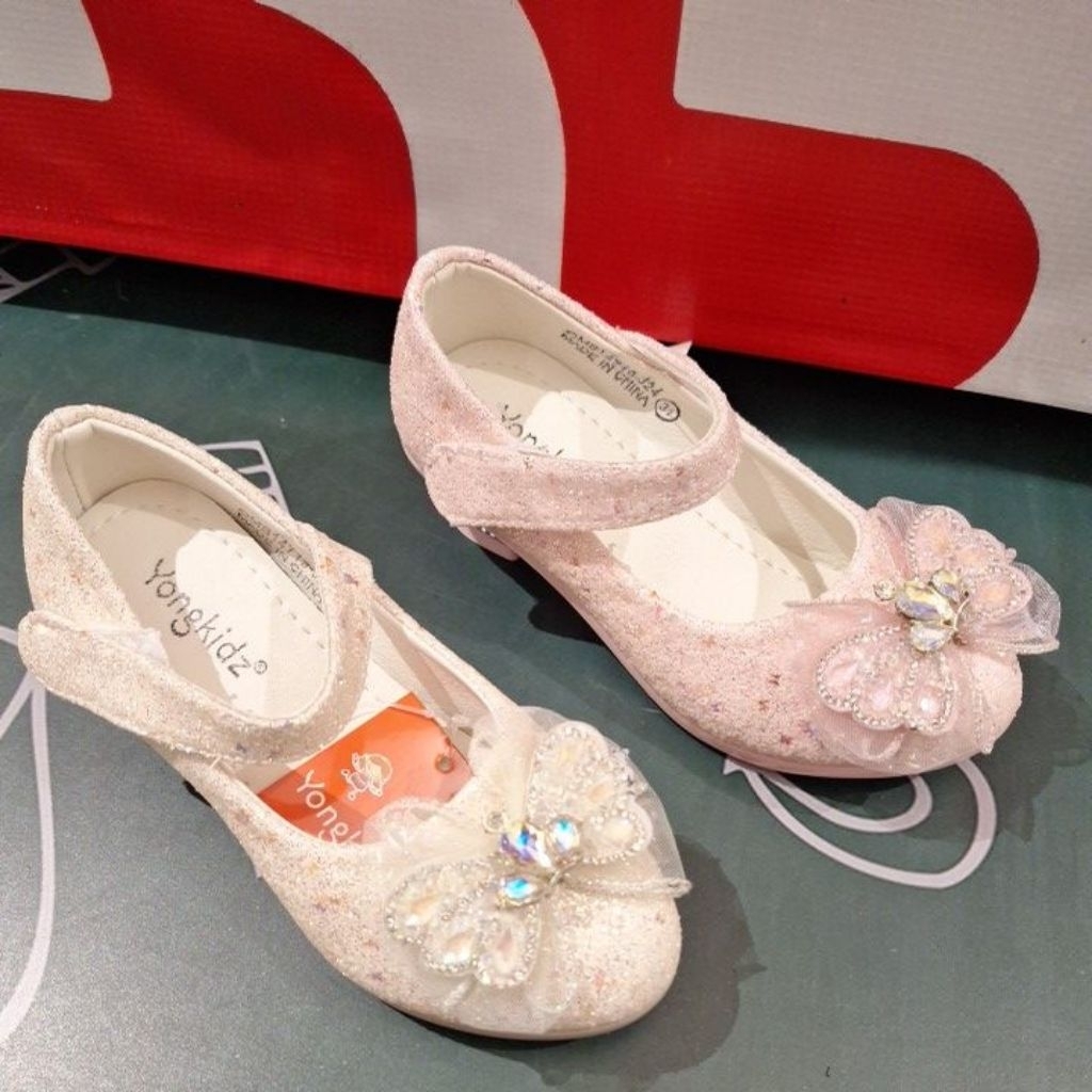 YONGKIDZ - sepatu pesta anak hak 3cm