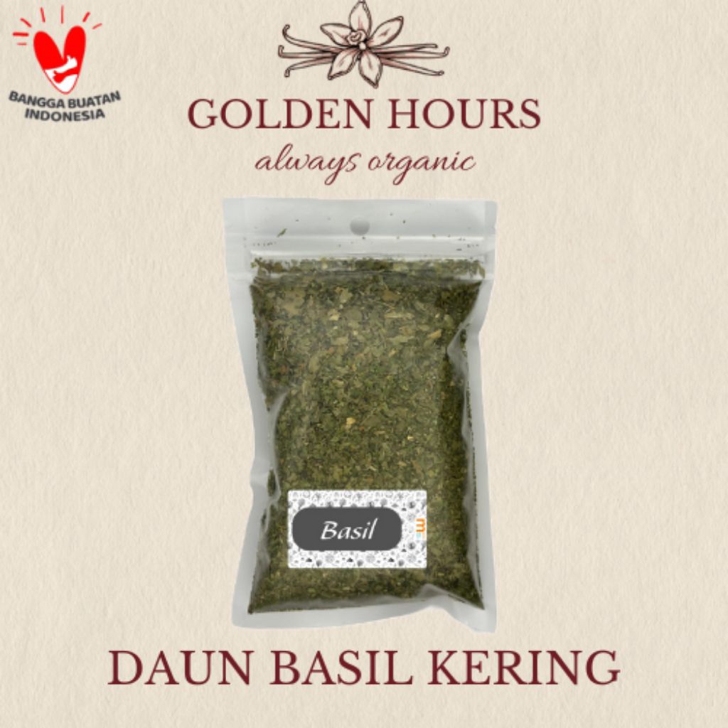 

Daun Basil Kering – Aromatik, Natural, dan Siap Pakai