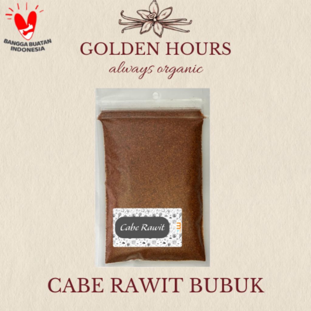 

Cabe Rawit Bubuk Premium – Pedas Asli Tanpa Campuran