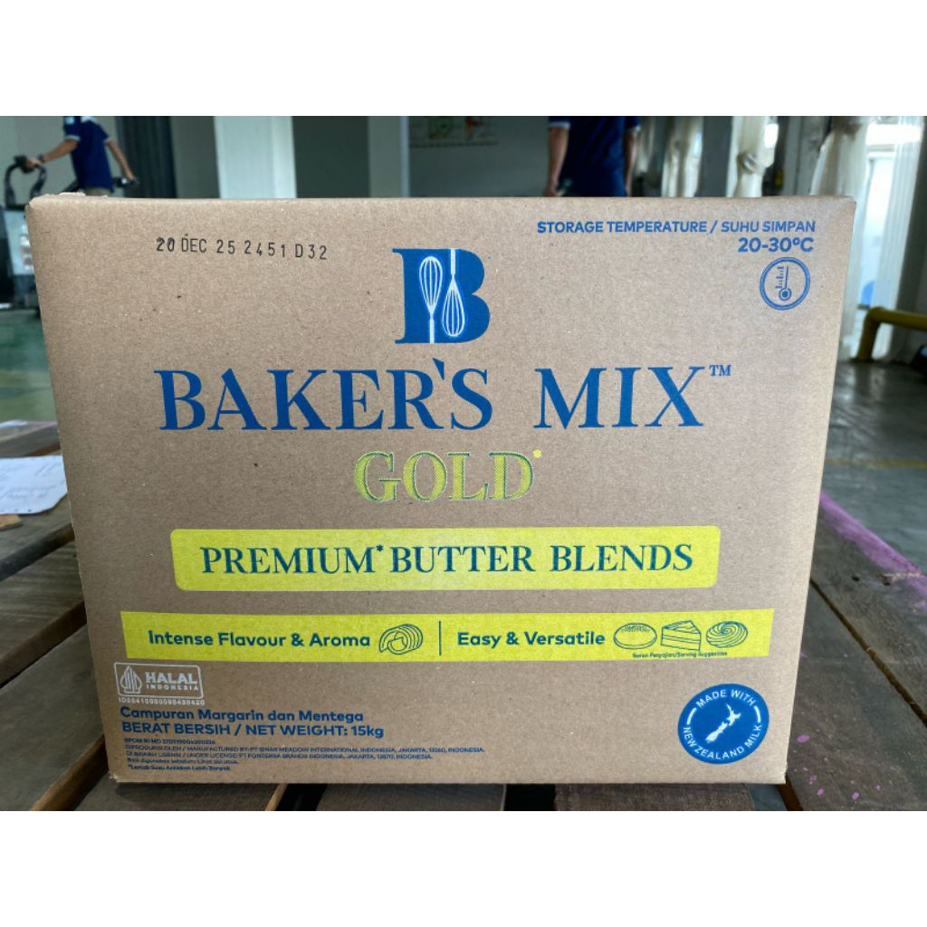 

Baker's Mix Gold Premium Butter BLends / Anchor Baking Mix Gold Halal