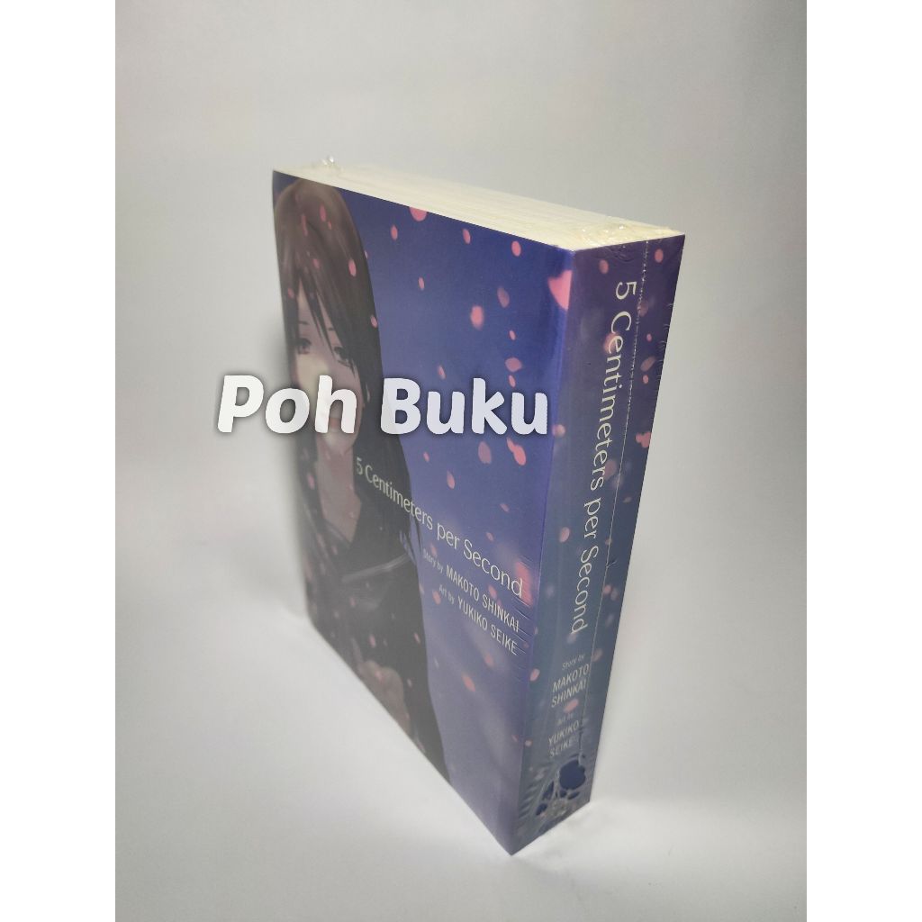 Komik Import 5 Centimeter per Second & The Garden of Words by Makoto Shinkai